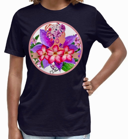 Peace Floral                                            T-Shirt